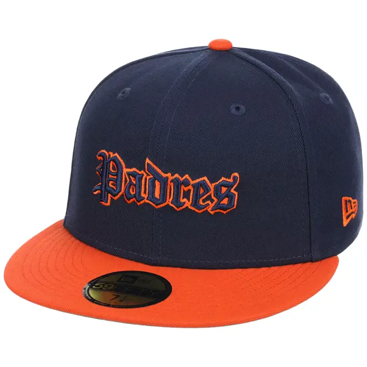 San Diego Padres MLB GAUCHER FF Police Gothique 59FIFTY NAVY/ORG/K