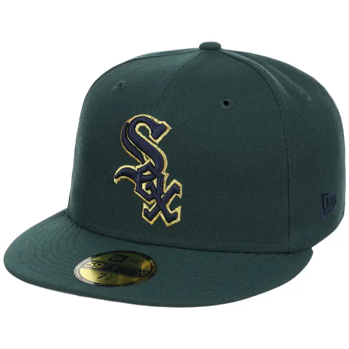 CHICAGO WHITE SOX MLB GAUCHER SIS Vert Foncé 59FIFTY VFN/VFN/G