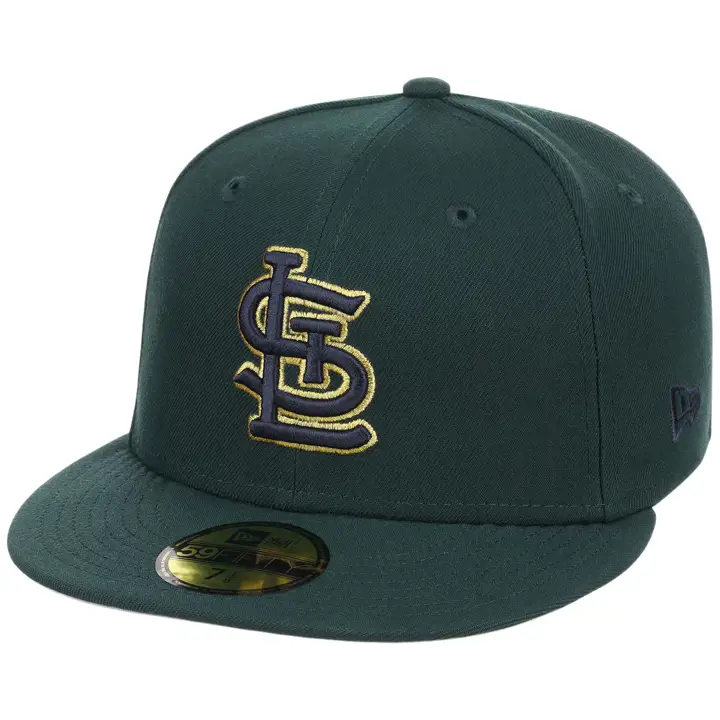 ST. LOUIS CARDINALS MLB GAUCHER SIS Vert Foncé 59FIFTY VETFON/VRTFON