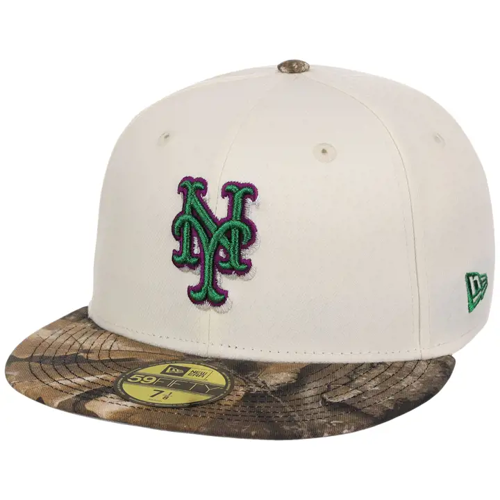 New York Mets MLB GAUCHER SIS Chrome Tree 59FIFTY CHROME/REALTRE