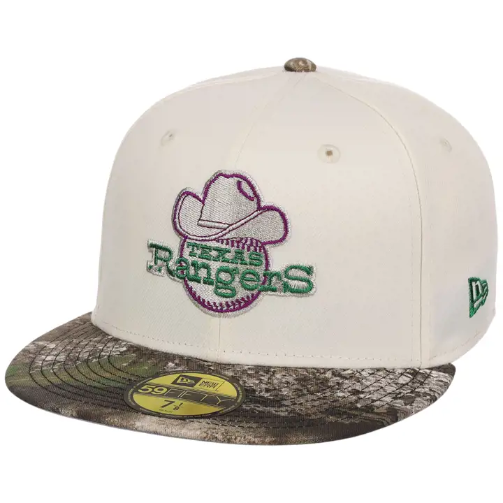 Texas Rangers MLB LHD SIS Chrome Tree 59FIFTY CHROME/REALTRE
