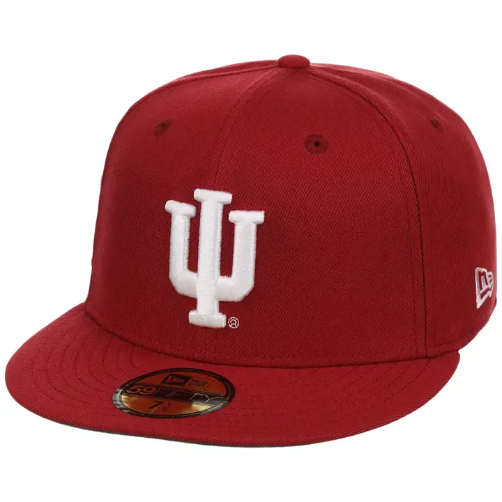 Indiana Hoosiers NCAA LHD Peach Bowl Champ 59FIFTY ROUGE/ROUGE/K