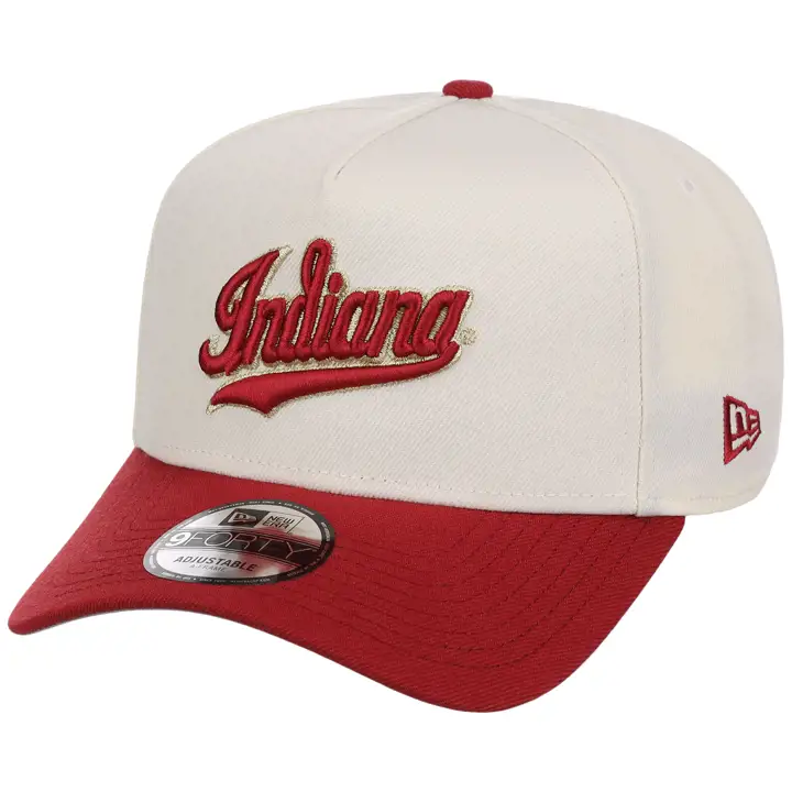 Indiana Hoosiers NCAA LHD National Champ 9FORTY AF CHROME/RE