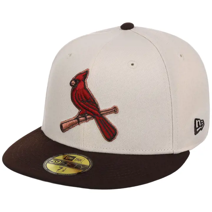 St. Louis Cardinals MLB LHD Burnished Clay 59FIFTY CRÈME/BLEU FONCÉ