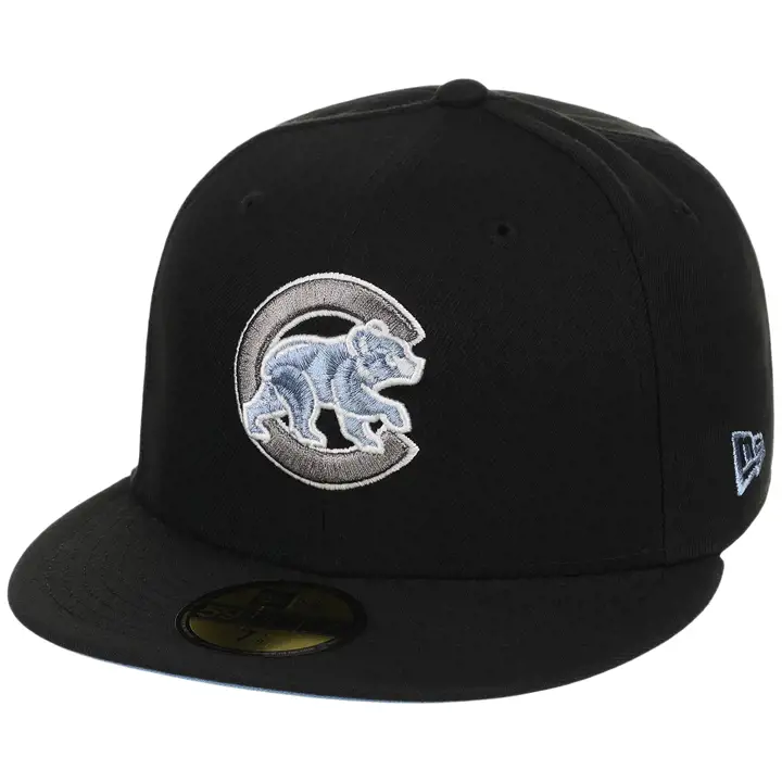 Chicago Cubs MLB GAUCHE Voltage du ciel 59FIFTY NOI/NOI/BLCLI