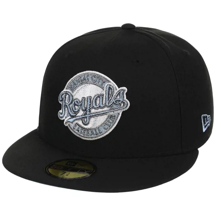 Kansas City Royals MLB GAUCHER Sky Voltage 59FIFTY NOI/NOI/BLCIE