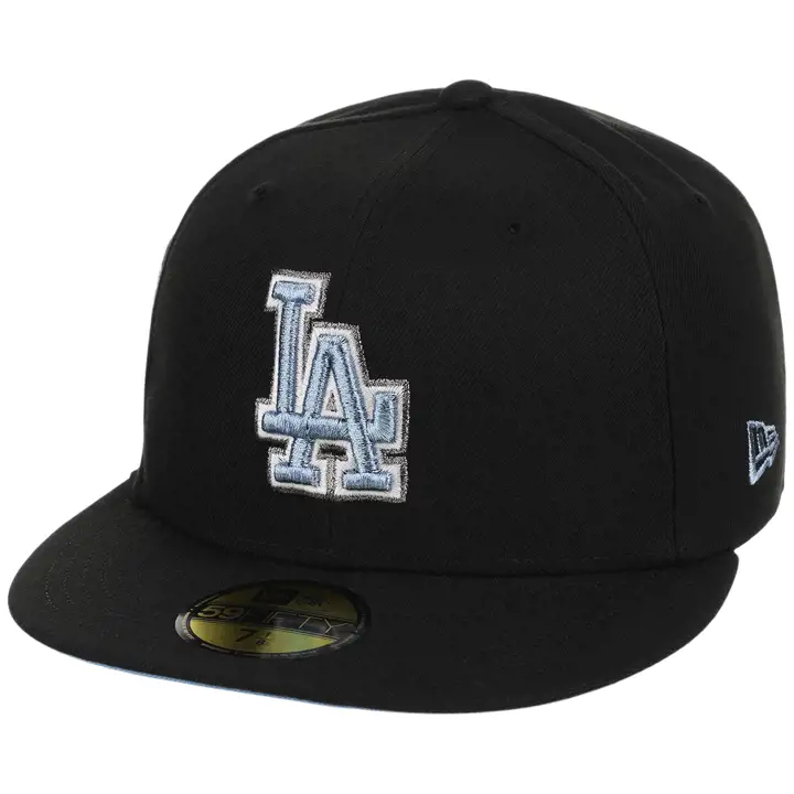 Los Angeles Dodgers MLB GAUCHER Sky Voltage 59FIFTY BLK/BLK/SKBL