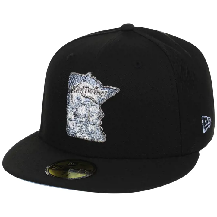 Minnesota Twins MLB Gaucher Sky Voltage 59FIFTY NOI/NOI/SKBL