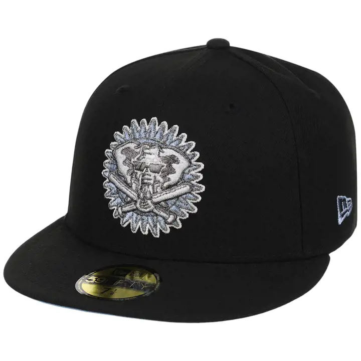 Oakland Athletics MLB GCH Sky Voltage 59FIFTY BLK/BLK/SKBL