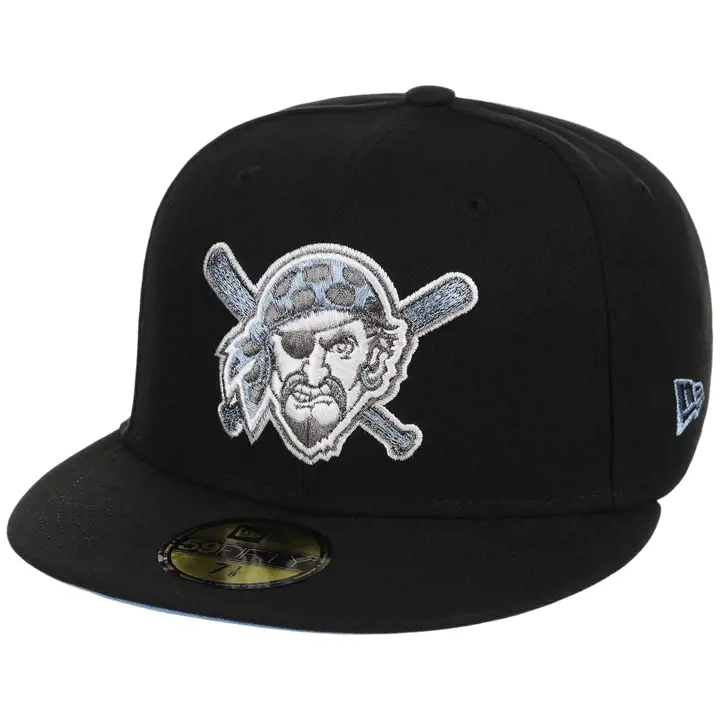 Pittsburgh Pirates MLB G SAU Sky Voltage 59FIFTY BLK/BLK/SKBL