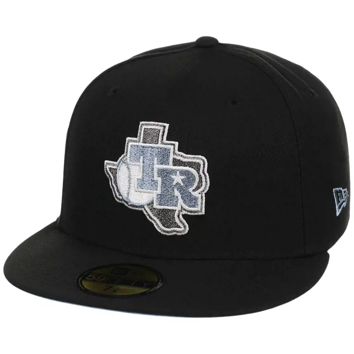 Texas Rangers MLB GAUCHER Sky Voltage 59FIFTY NOI/NOI/SKBL