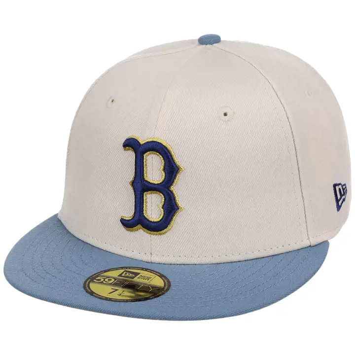 Boston Red Sox MLB Gaucher Encre Vintage 59FIFTY CRÈME/IND/GRIS