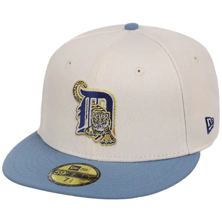 Detroit Tigers MLB LHD Vintage Ink 59FIFTY CRÈME/IND/GRI