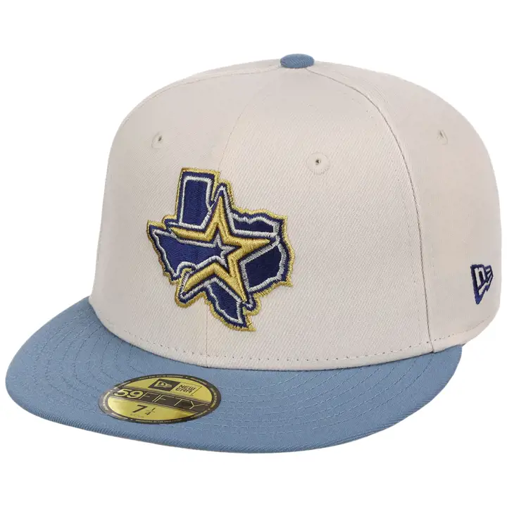 Houston Astros MLB LHD Vintage Ink 59FIFTY CRÈME/IND/GRIS