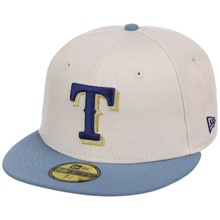 Texas Rangers MLB Gaucher Vintage Ink 59FIFTY CRÈME/IND/GRIS