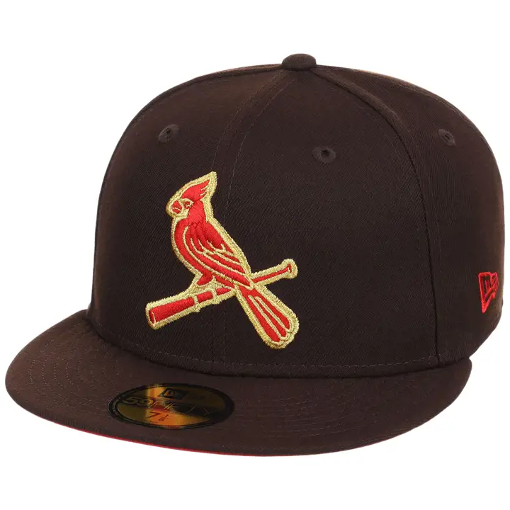 St. Louis Cardinals MLB LHD Bois Brûlé Rouge 59FIFTY DKBROWN/D