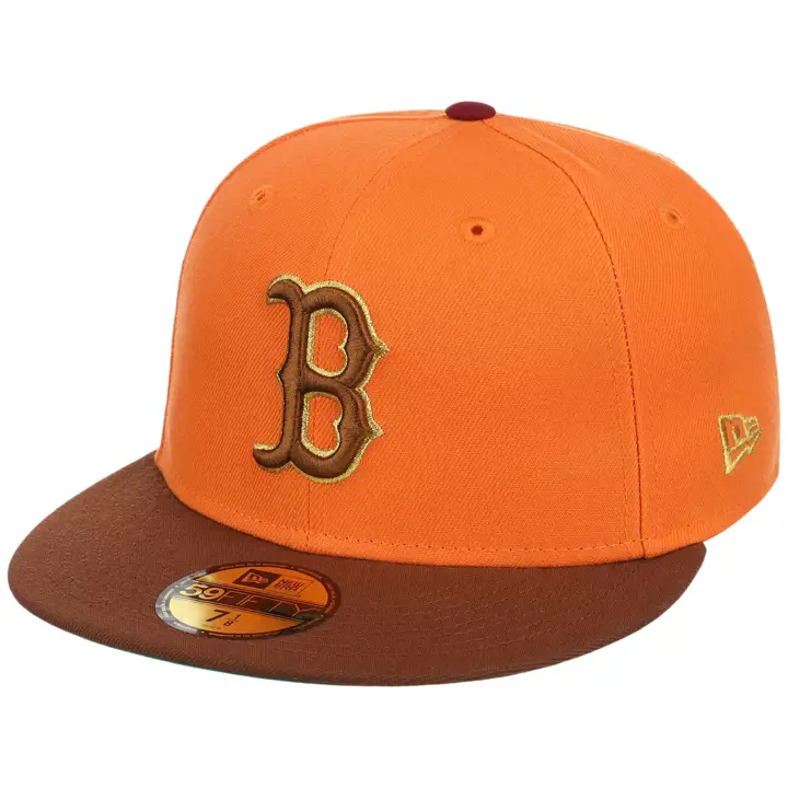 Boston Red Sox MLB LHD Golden Harvest 59FIFTY ORG/BRN/KGRN