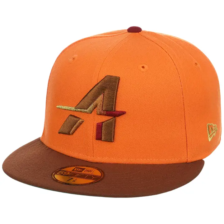 Houston Astros MLB GAUCHER Golden Harvest 59FIFTY ORG/BRN/KGRN