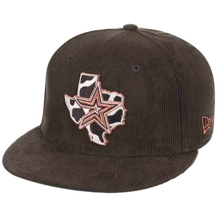 Houston Astros MLB LHD HOU Cow Fill 59FIFTY BRN/BRN/KGRN
