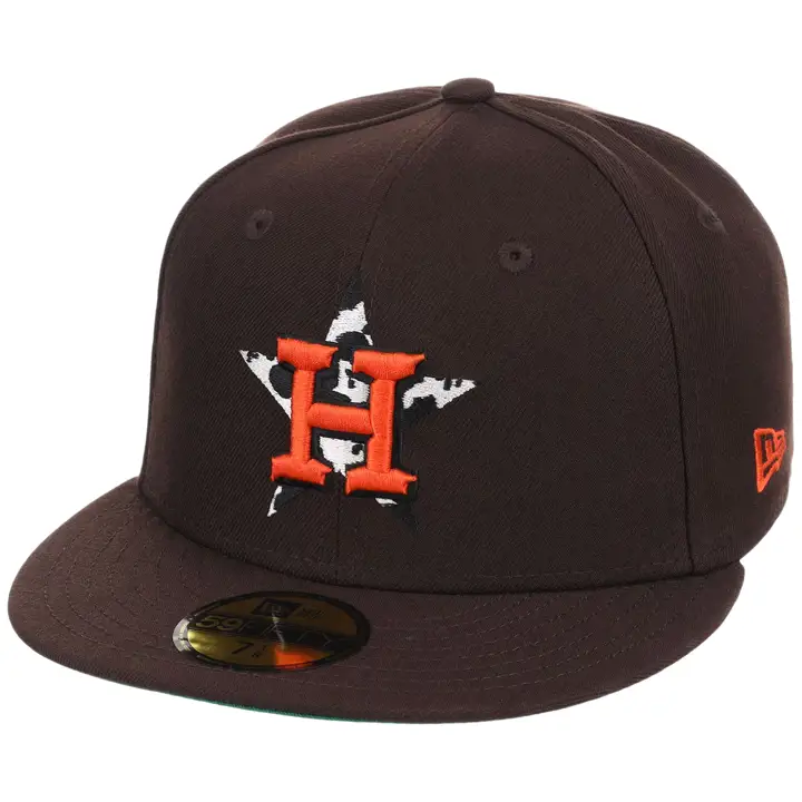 Houston Astros MLB LHD HOU Cow Fill 59FIFTY DKBROWN/DKBROWN/