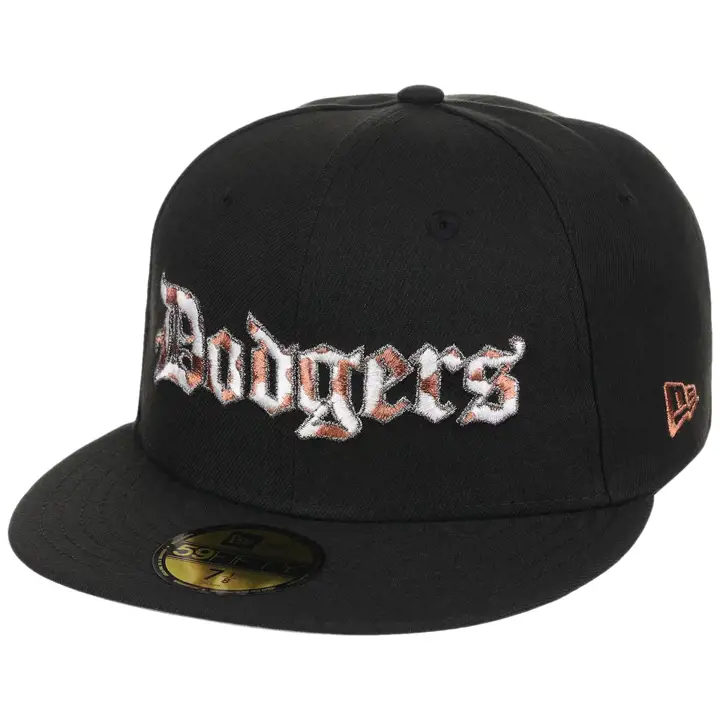 Los Angeles Dodgers MLB GAU LHD LA Cow Script 59FIFTY NOI/NOI/GR