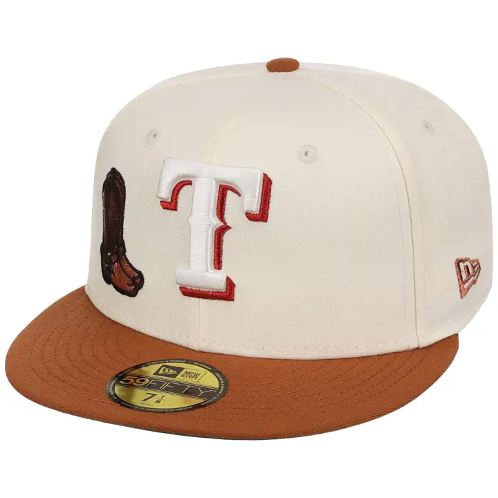 Texas Rangers MLB LHD FF Boots 59FIFTY CHROME/TAN/KGRN