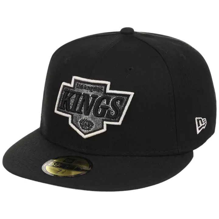 Los Angeles Kings NHL LHD CTC Liquid Titanium 59FIFTY BLK/BL