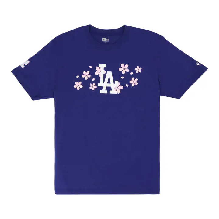 T-shirt Los Angeles Dodgers MLB Hyperlocal SMU Pétales de rose DKROY